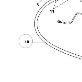 Clutch oil hose 63210231A