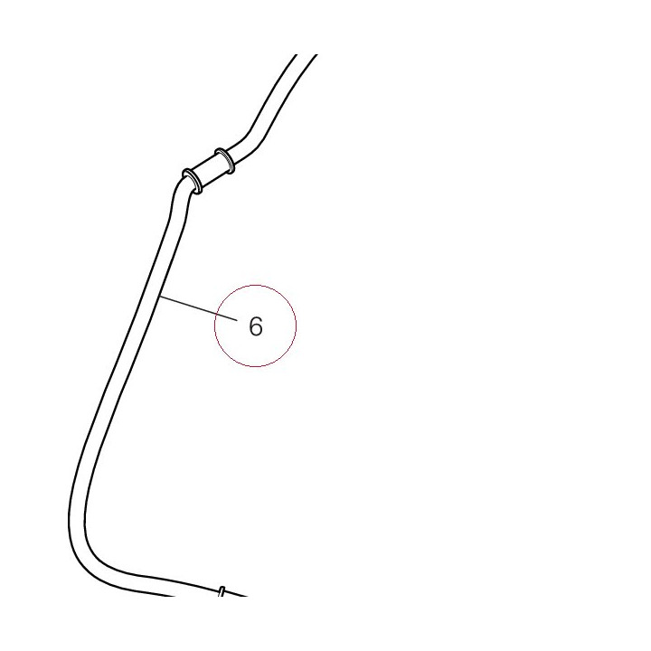 Hose, clutch 63211081A