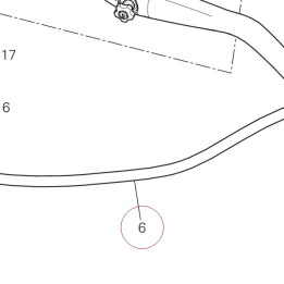 Hose, clutch 63211091A
