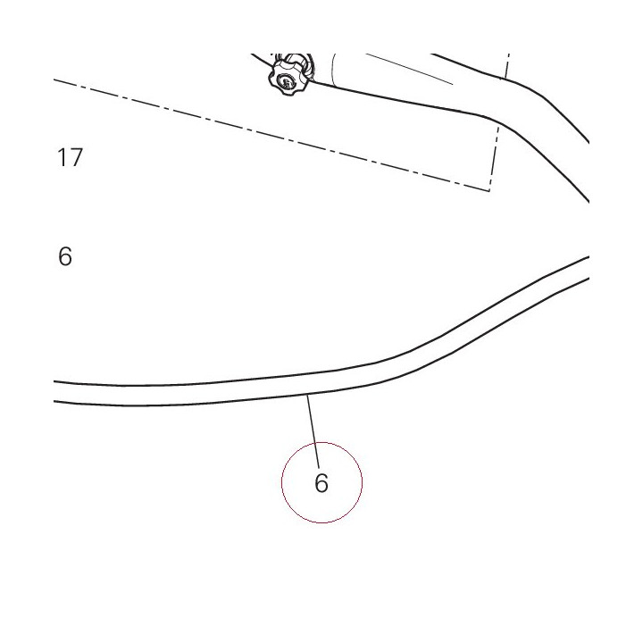 Hose, clutch 63211091A
