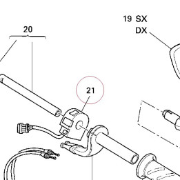 Right handle switch 65010032A