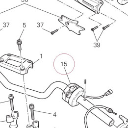 Right switch 65010092H