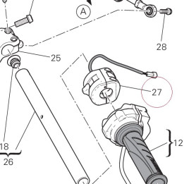 Right switch 65010092I