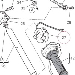 Right switch 65010094I