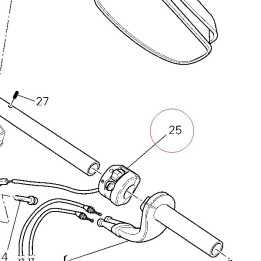Right handle switch 65010101E
