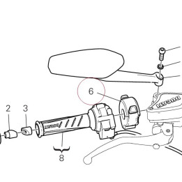 Right switch 65010222A