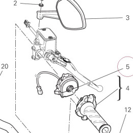 Right switch 65010253C