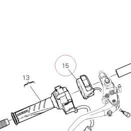 Right switch 65010281C