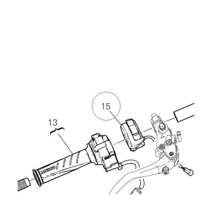 Right switch 65010281C