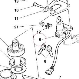 Key-operated switch 65240042A