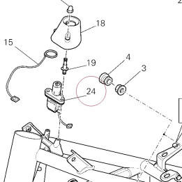 Key-operated switch 65240191A