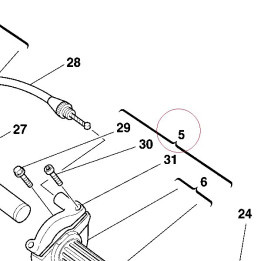 Throttle control 65420021A