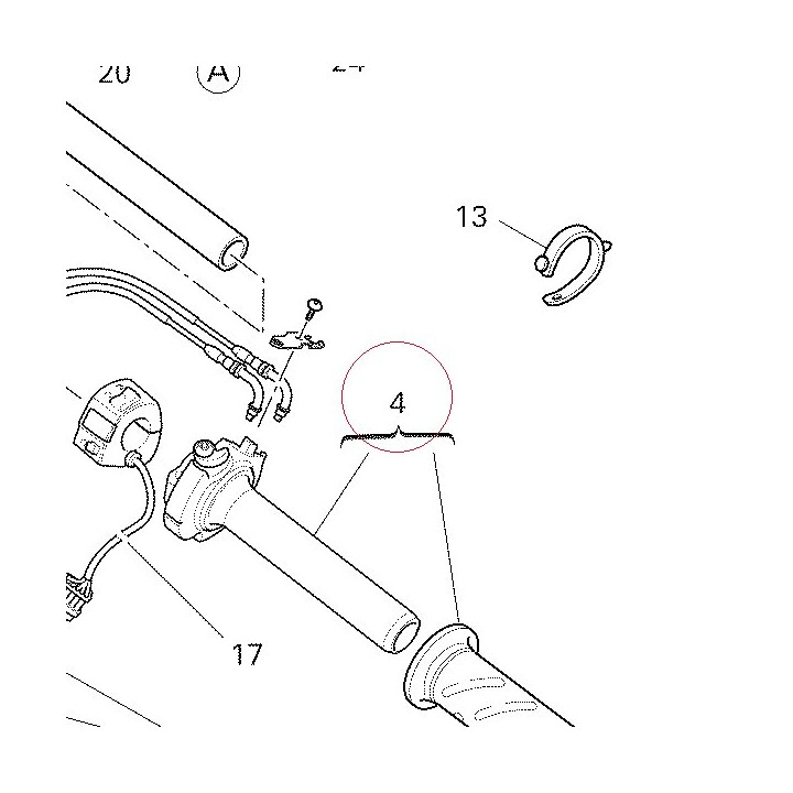 Throttle control 65420251A
