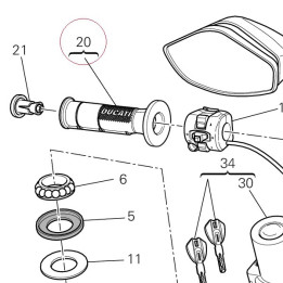 Throttle control 65420291A
