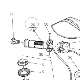 Throttle control 65420311A