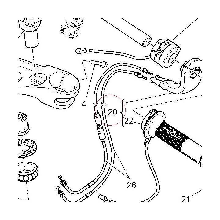 Throttle control 65420312A