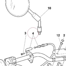 Choke transmission 65520021A