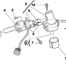 Starter control 65520061A