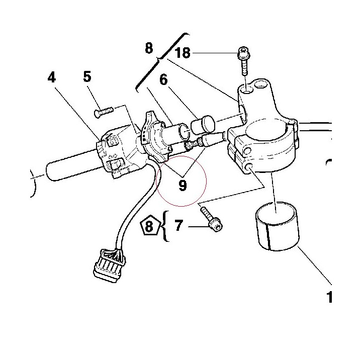 Starter control 65520061A