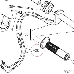Cables unit 65620722B
