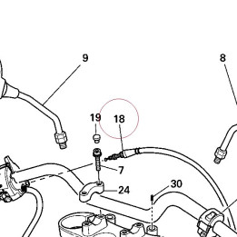 Cable assembly, starter 65710151A