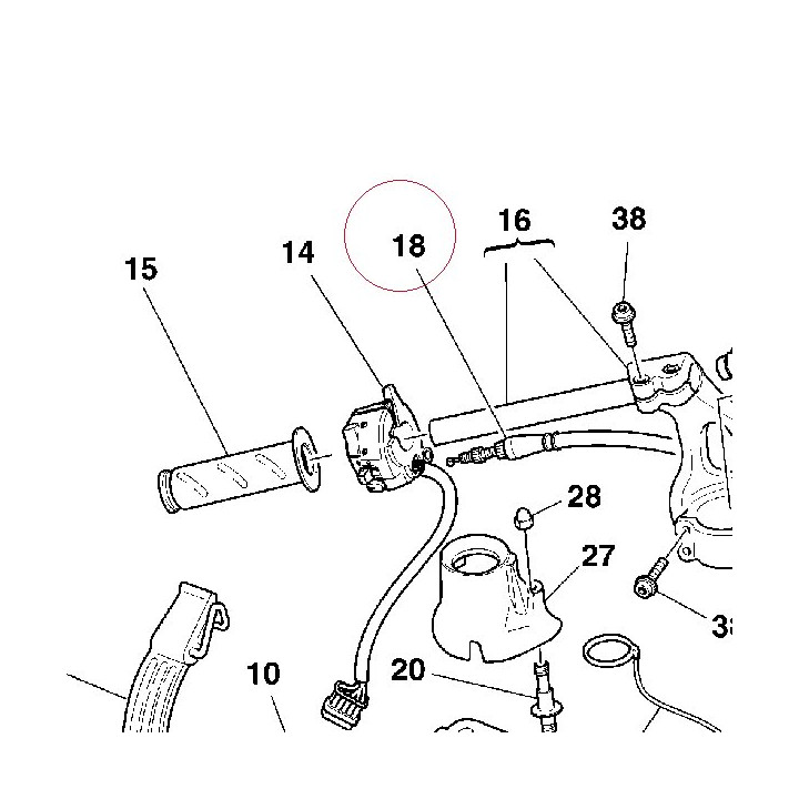 Flexible cable 65710191A