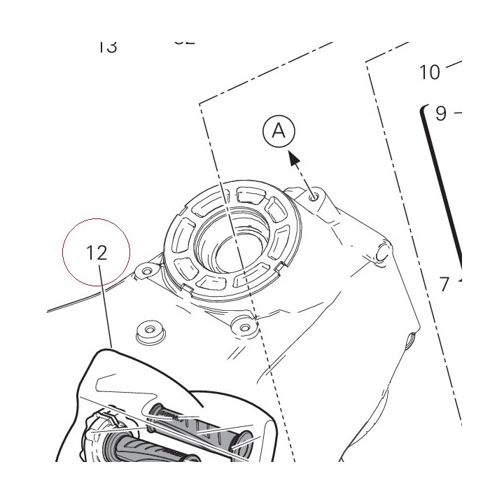 Throttle control 66020011B