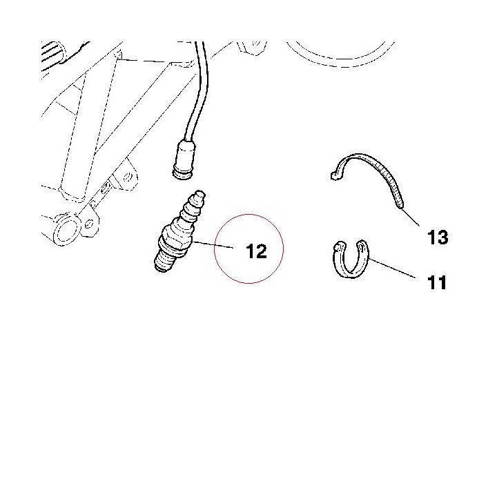 Spark plug 67040121A