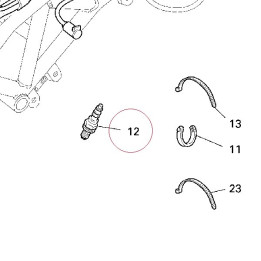Spark plug champion RG4HC 67040161B