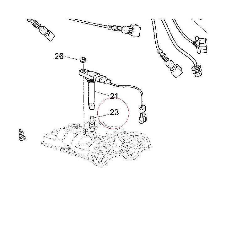 Spark plug champion RG4HC 67090161B