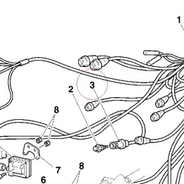 H.v. cable 67110111A