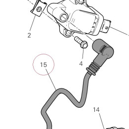 Spark plug wiring 67110511C