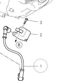Spark plug wiring 67110811A