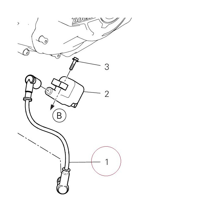 Spark plug wiring 67110811A