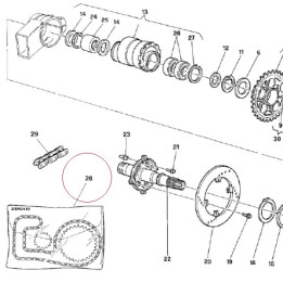 Final drive kit 67620251A