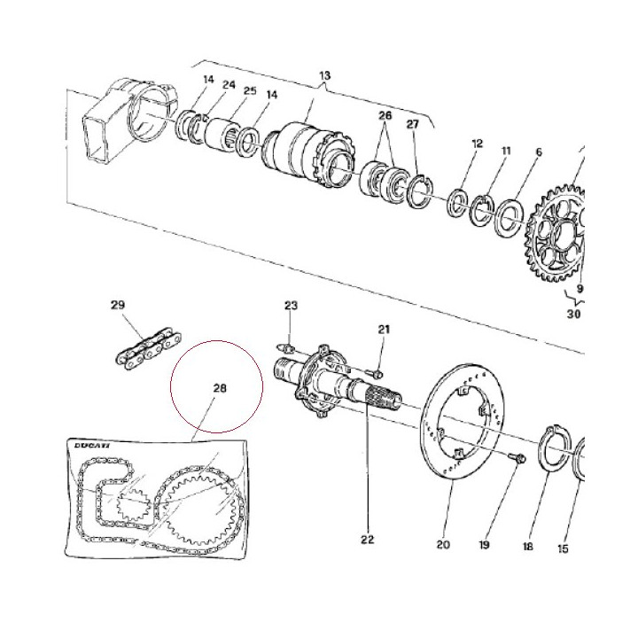 Final drive kit 67620251A