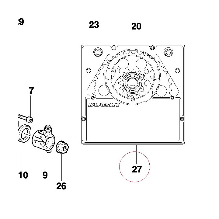 Final drive kit 67620301A