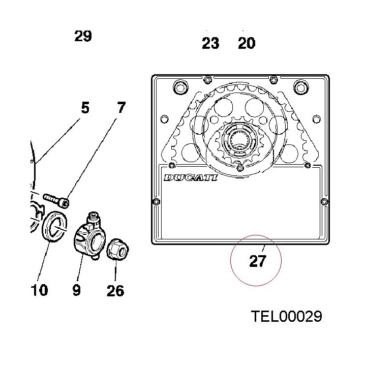 Final drive kit 67620311A