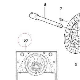 Final drive kit 67620401A