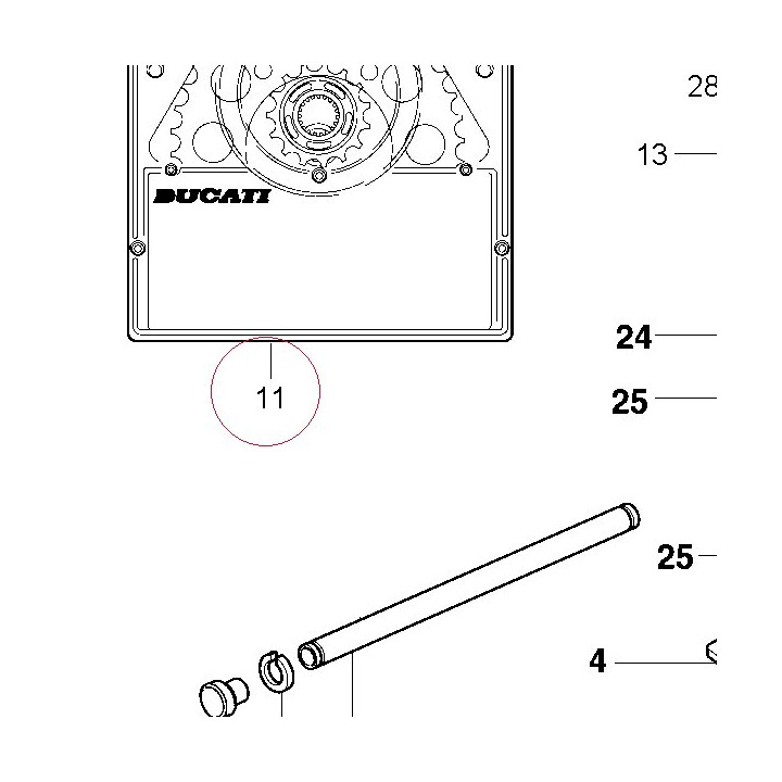 Final drive kit 67620411A
