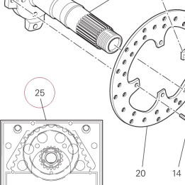 Final drive kit 67620541A