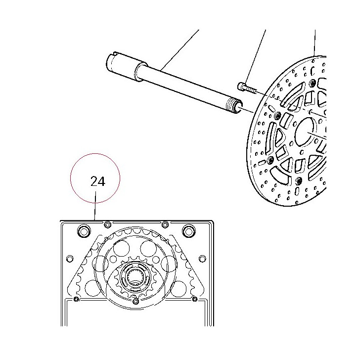 Final drive kit 67620571A
