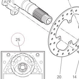 Final drive kit 67620641B
