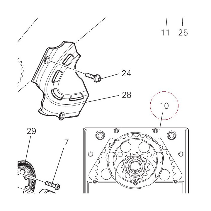 Final drive kit 67620711A