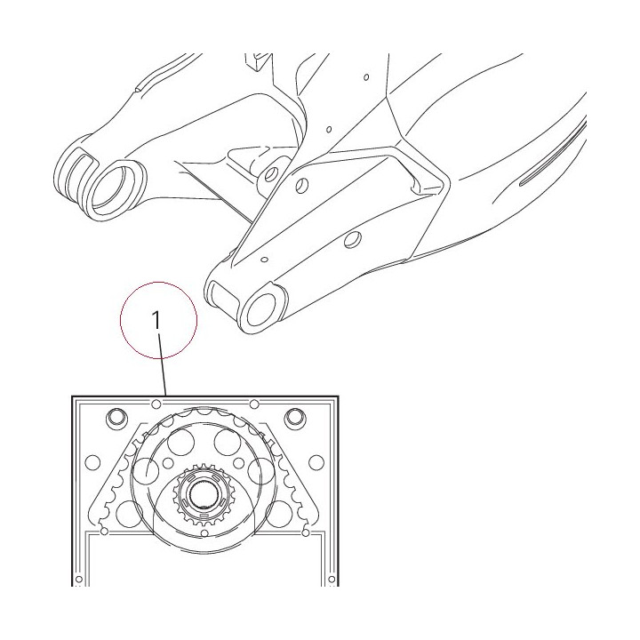 Final drive kit 67620801A