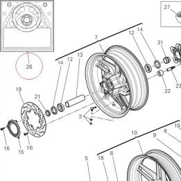 Final drive kit 67620871A