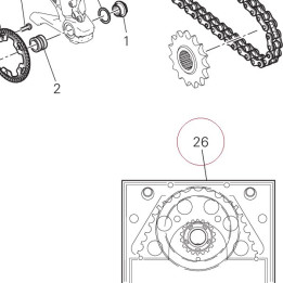 Final drive kit 67620931A