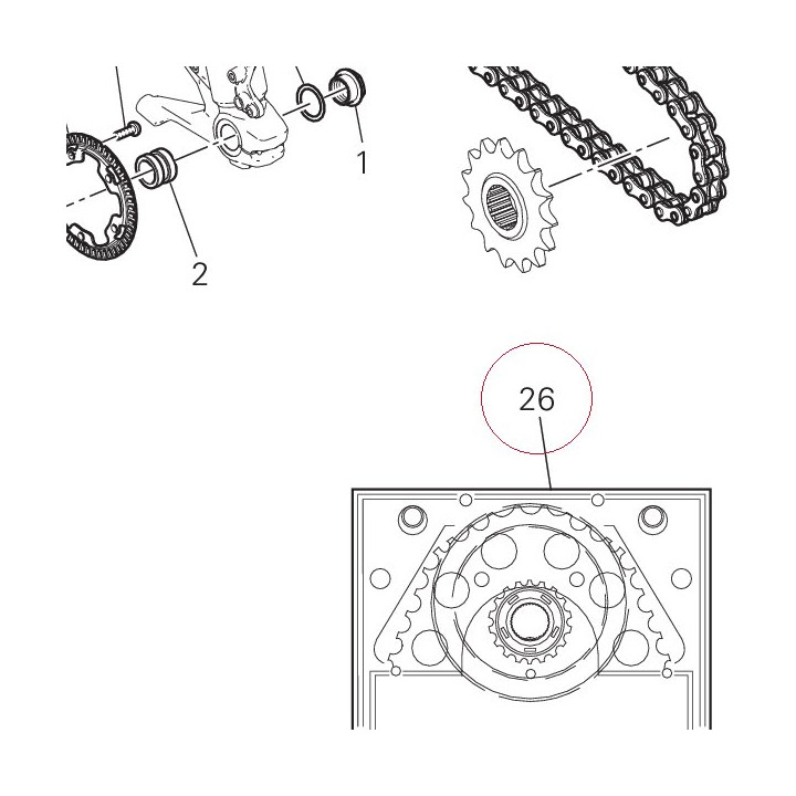 Final drive kit 67620931A