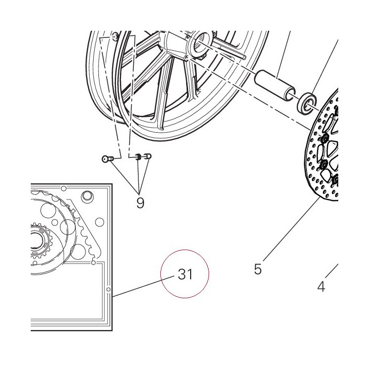Final drive kit 67620981A