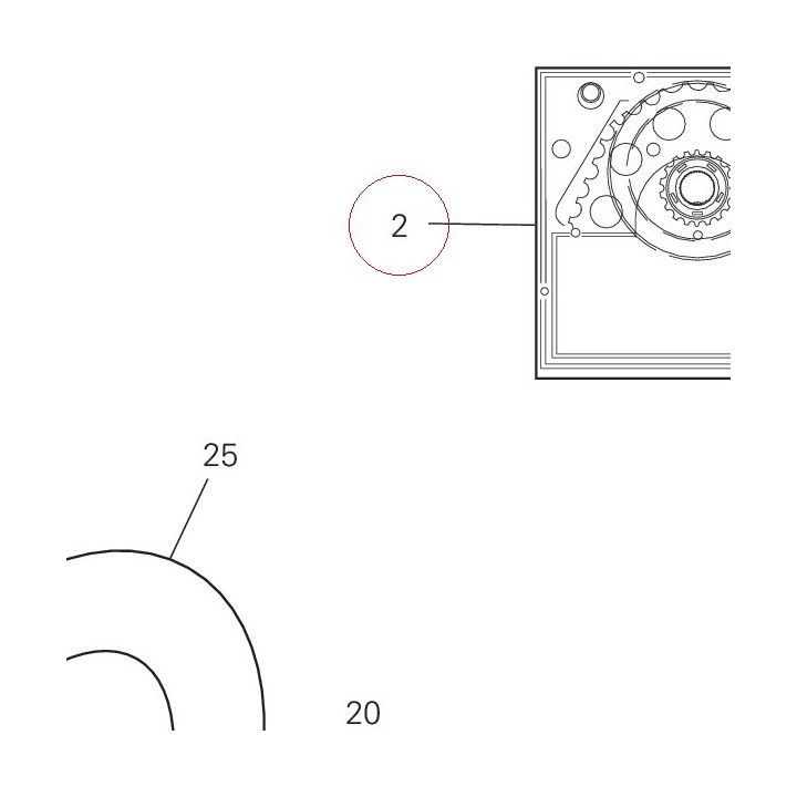 Final drive kit 67621041A